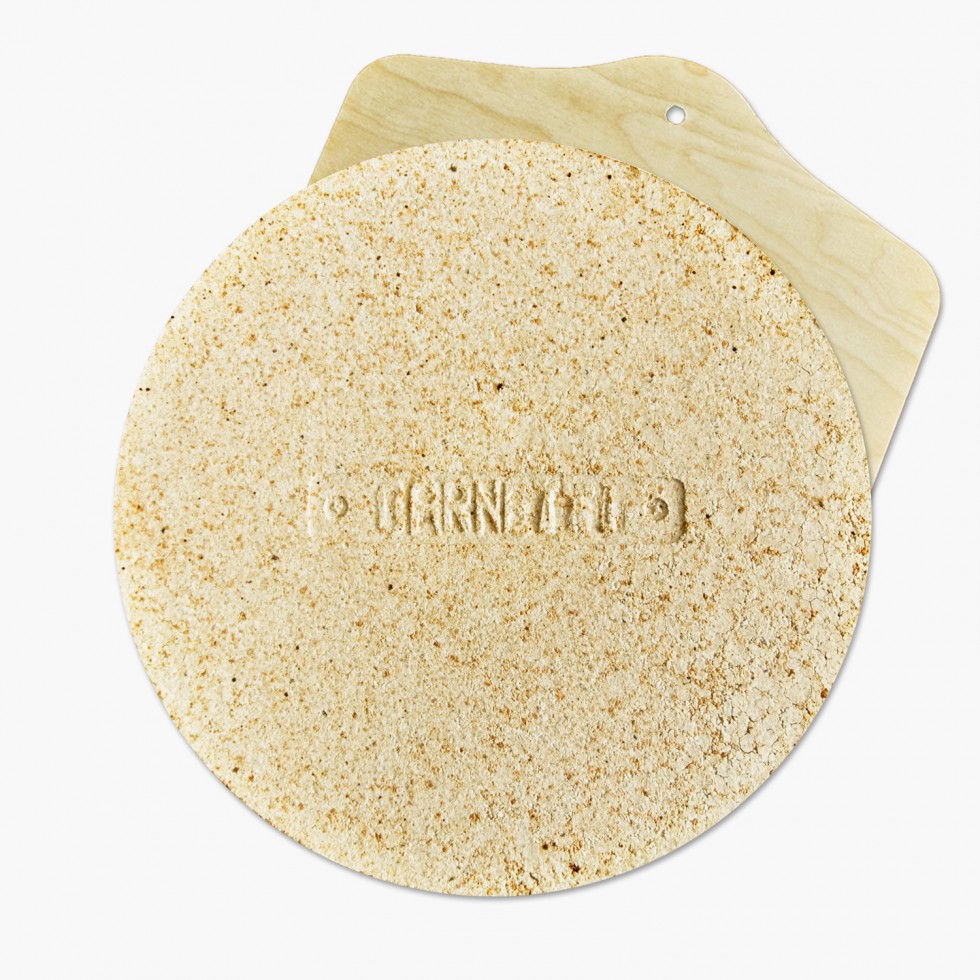 Okrągły kamień do pizzy + jedna łopatka