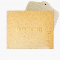 Prostokątny kamień do pizzy + jedna łopatka