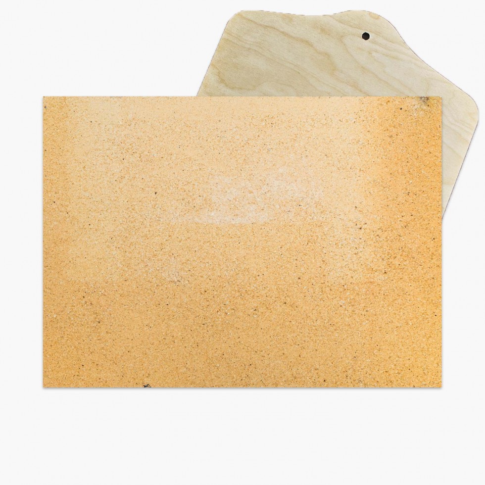 Prostokątny kamień do pizzy + jedna łopatka