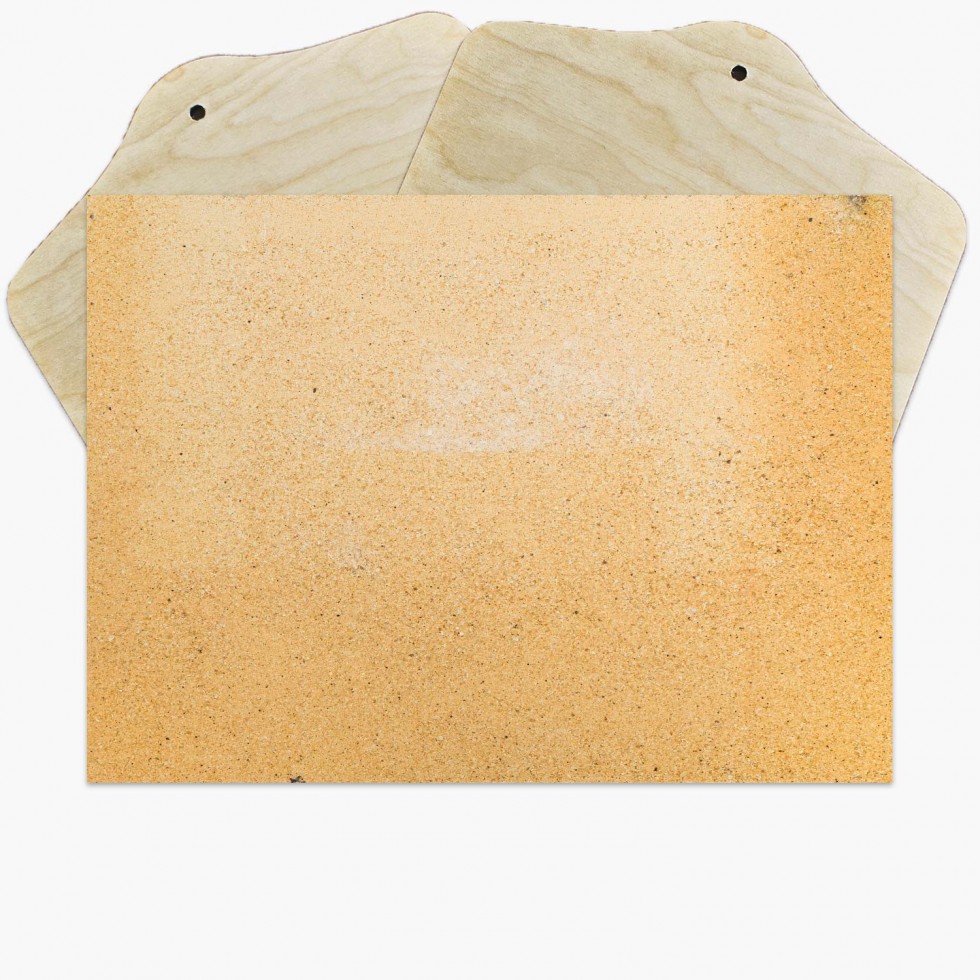 Prostokątny kamień do pizzy + dwie łopatki