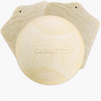 Okrągły kamień do pizzy + dwie łopatki